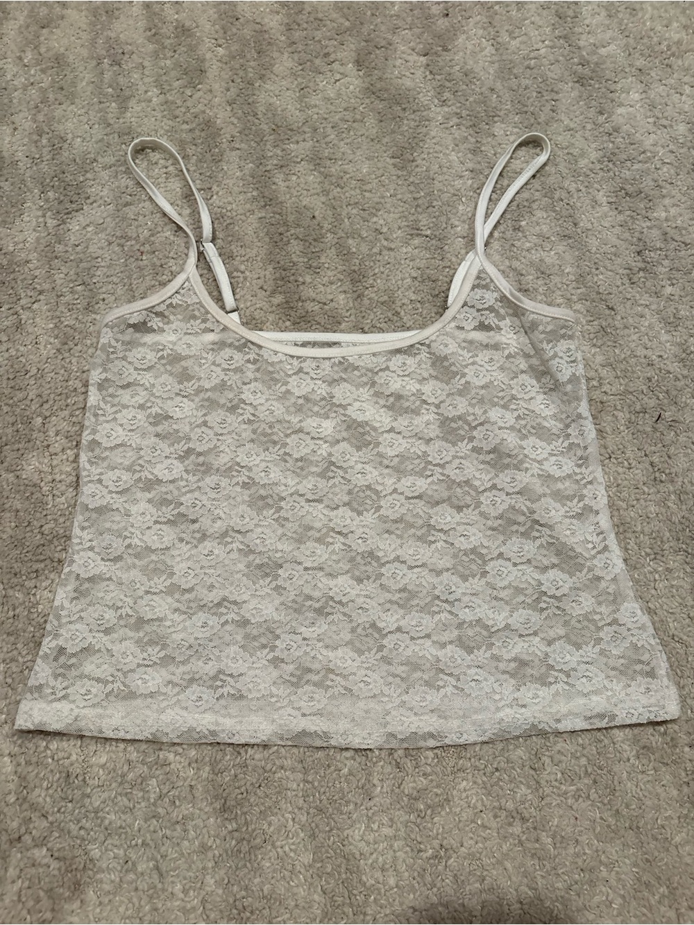 Lace tank